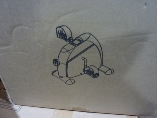 Portable Mini Exercise Bike - black