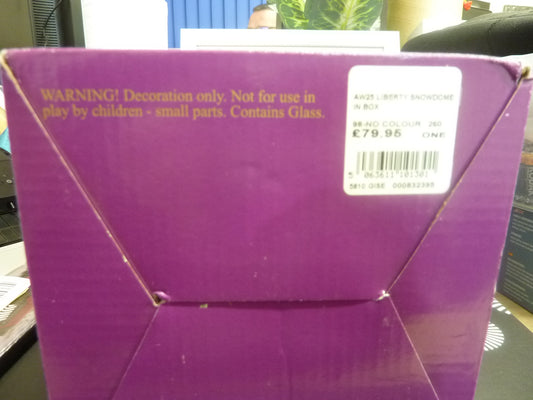 Liberty Musical Snow Globe