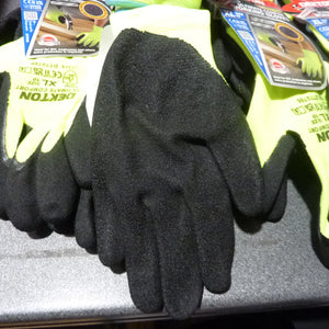 Dekton Premium Latex Coated Ultimate Comfort Gloves-12PK