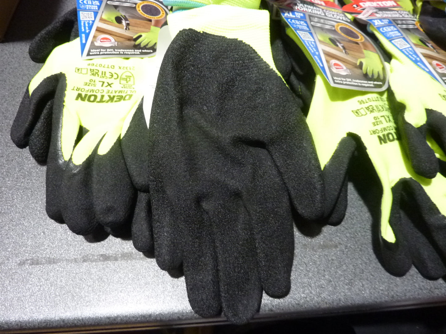 Dekton Premium Latex Coated Ultimate Comfort Gloves-12PK