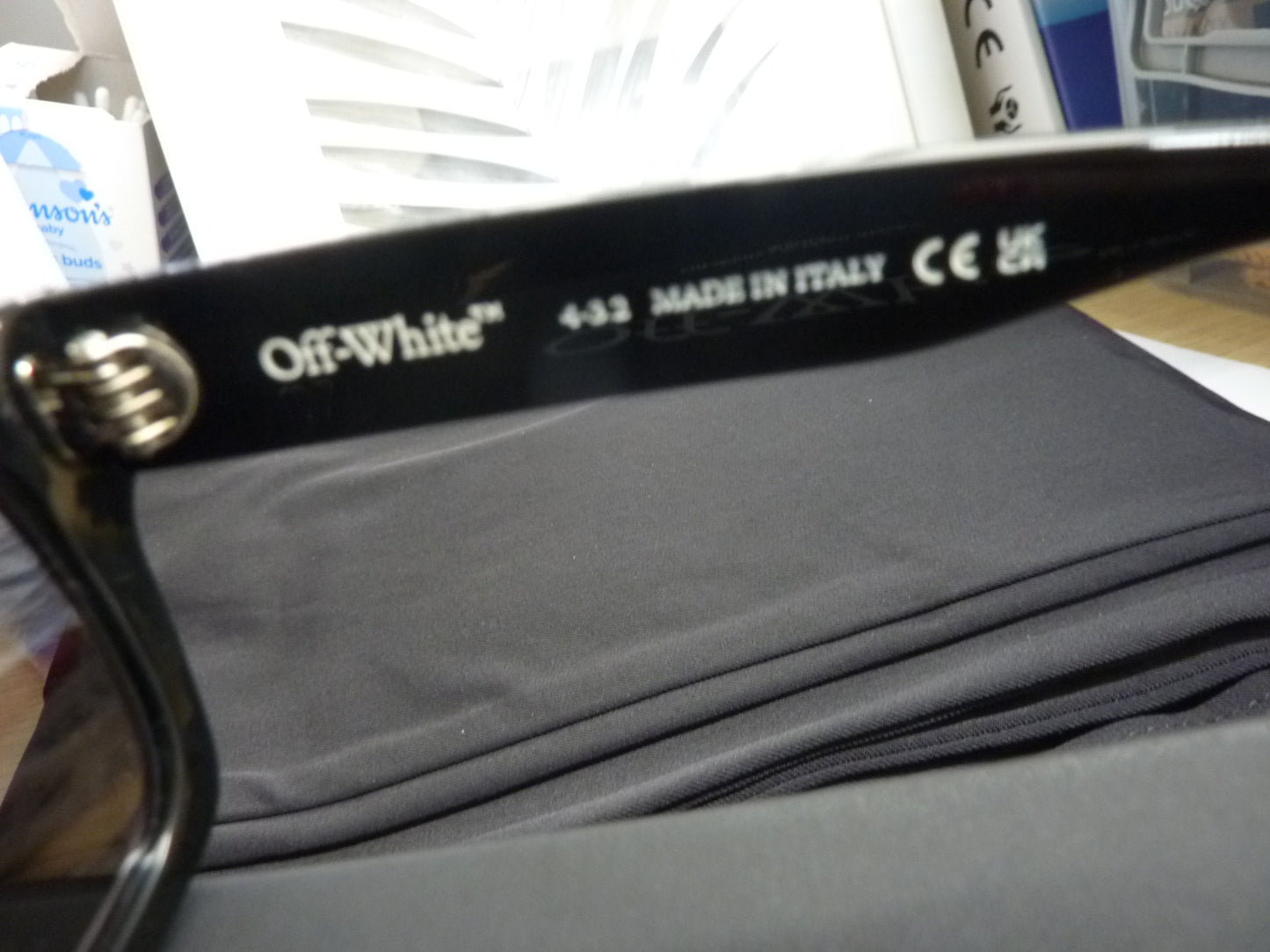 OffWhite Midland 53 Architectural Square Sunglasses