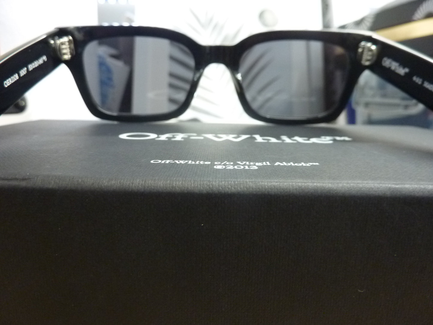 OffWhite Midland 53 Architectural Square Sunglasses
