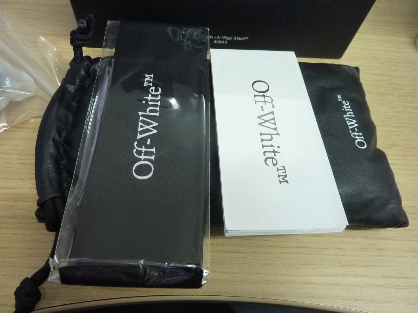OffWhite Midland 53 Architectural Square Sunglasses