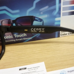 GV-90 Photochromic Smart Dimming Glasses -BLACK/RED