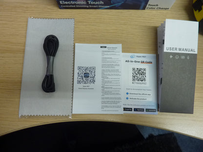 GV-90 Photochromic Smart Dimming Glasses -BLACK/RED