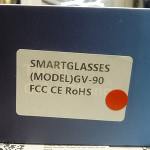 GV-90 Photochromic Smart Dimming Glasses -BLACK/RED