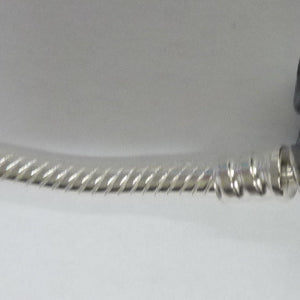 Pandora Moments Heart Clasp Snake Chain Bracelet-Sterling Silver