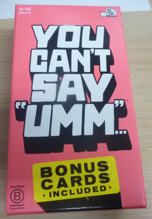 Big Potato You Can't Say UMM