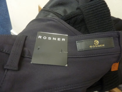 ROSNER Highwaist Stretch Trousers Audrey- UK10-30" WAIST-BLACK