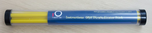 FINGER TEN Golf Alignment Sticks-YELLOW