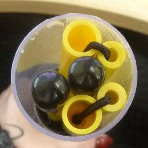 FINGER TEN Golf Alignment Sticks-YELLOW