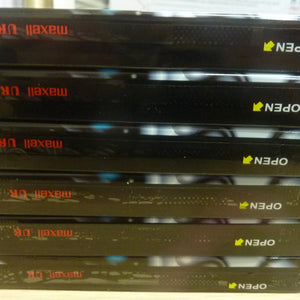 Maxell UR Cassette Tape X 6-NEW & SEALED