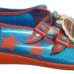 Hot Chocolate Design Chocolaticas Luchador Mary Jane Flats-EU43/UK11/US13