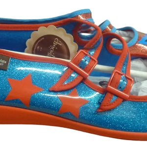 Hot Chocolate Design Chocolaticas Luchador Mary Jane Flats-EU43/UK11/US13