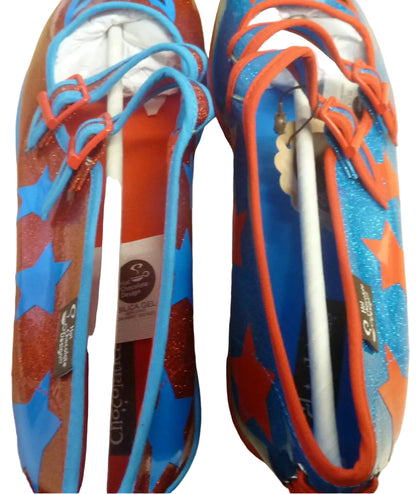 Hot Chocolate Design Chocolaticas Luchador Mary Jane Flats-EU43/UK11/US13
