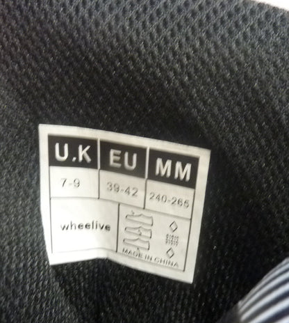 Wheelive Abec 7 Adjustable Inline Skates-uk7-9-BLACK