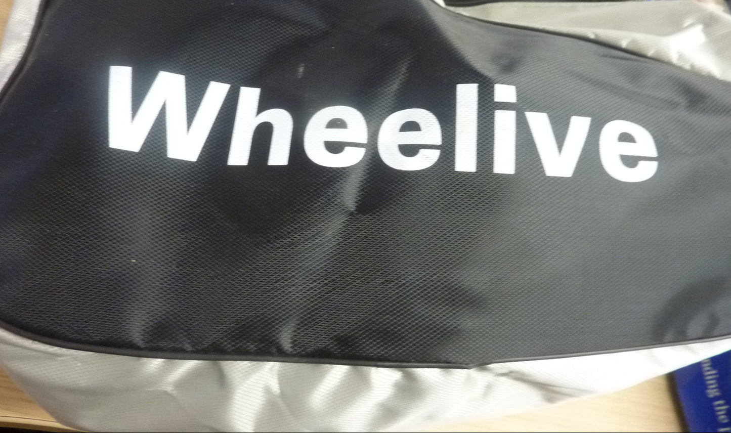 Wheelive Abec 7 Adjustable Inline Skates-uk7-9-BLACK