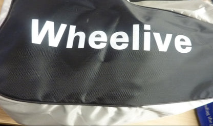 Wheelive Abec 7 Adjustable Inline Skates-uk7-9-BLACK