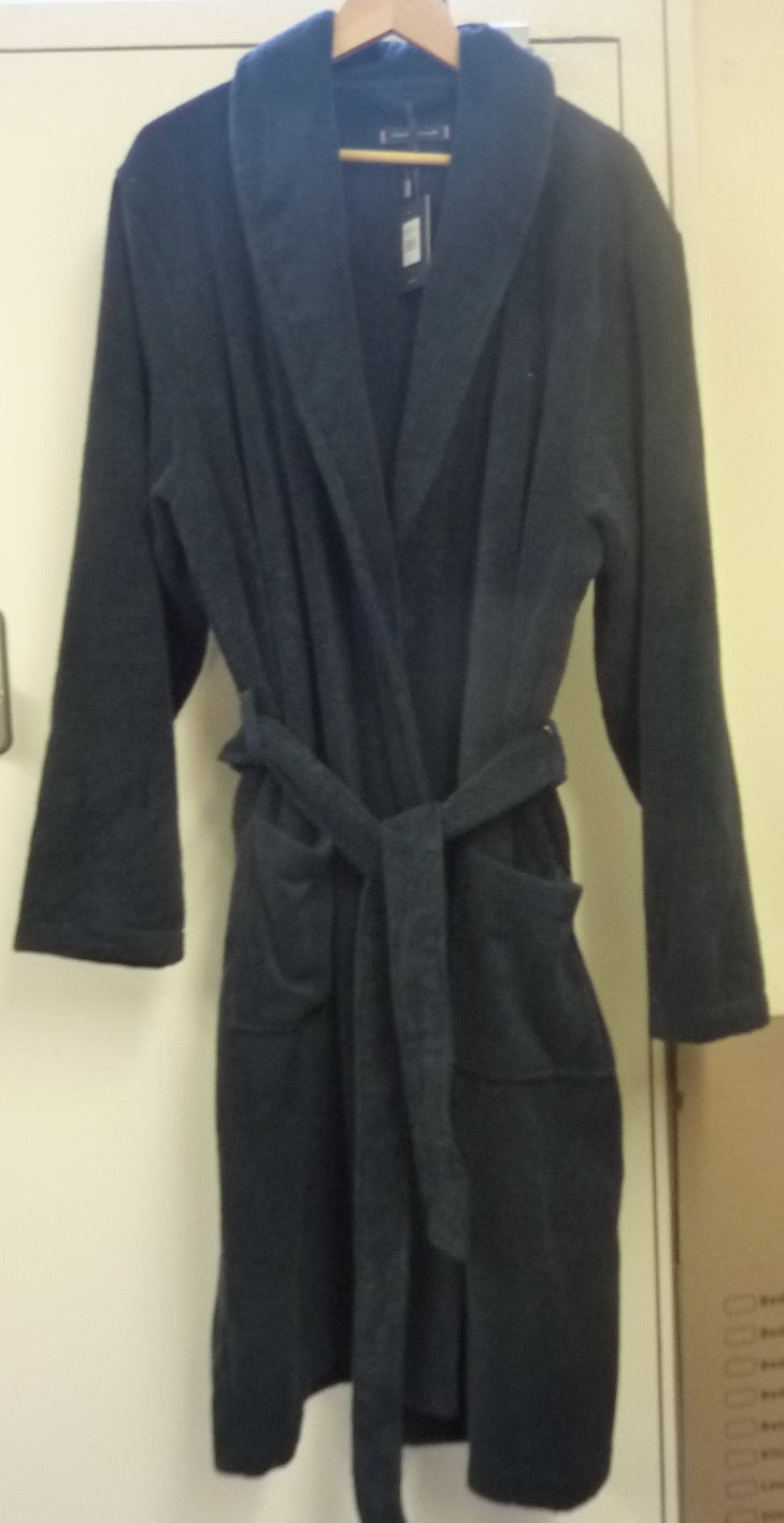 Tommy Hilfiger Towel Dressing Gown-Navy-XL