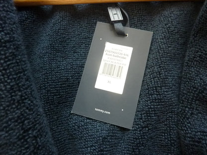 Tommy Hilfiger Towel Dressing Gown-Navy-XL