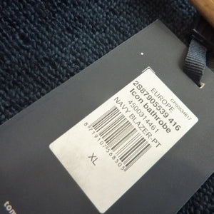 Tommy Hilfiger Towel Dressing Gown-Navy-XL
