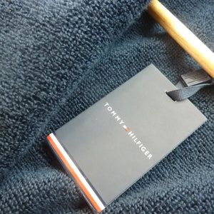 Tommy Hilfiger Towel Dressing Gown-Navy-XL