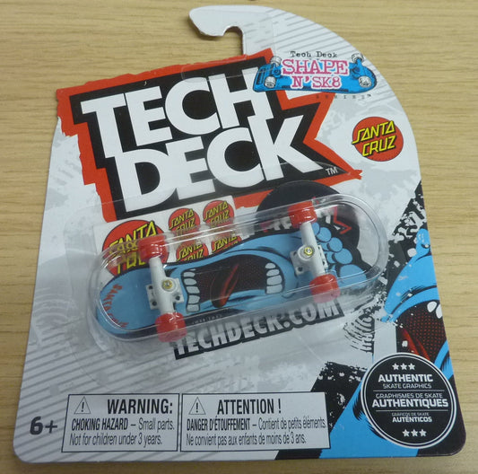 TECH DECK x SANTA CRUZ Screaming Foot Finger Skateboard