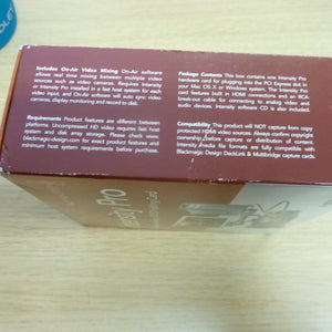 Decklink Intensity Pro Video Capture Card HDMI & Analog