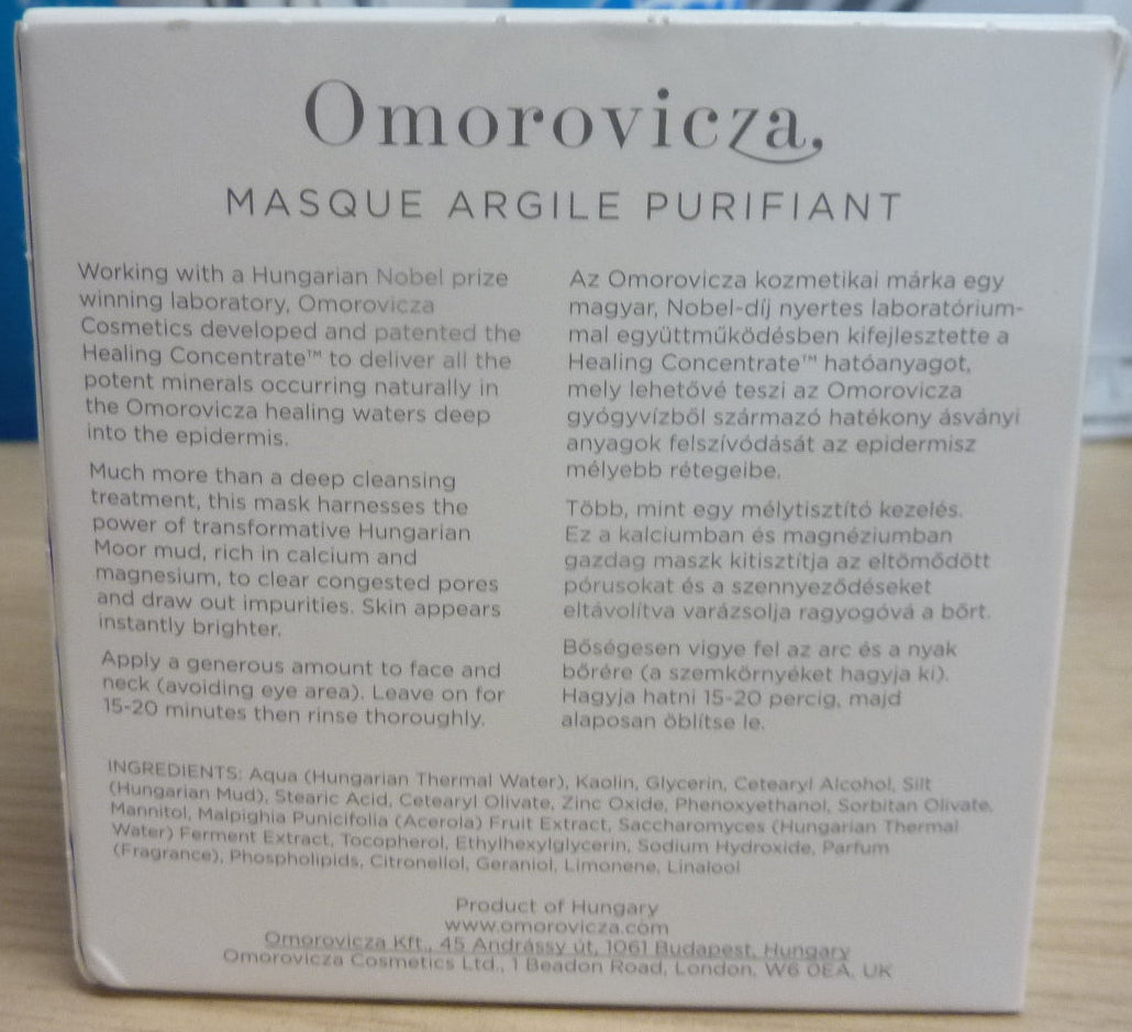 Omorovicza Budapest Deep Cleansing Mask 50ml