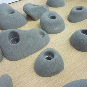 KMZ 22PC Climbing Holds-GREY