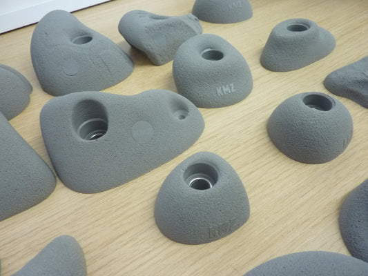 KMZ 22PC Climbing Holds-GREY