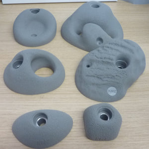 KMZ 22PC Climbing Holds-GREY