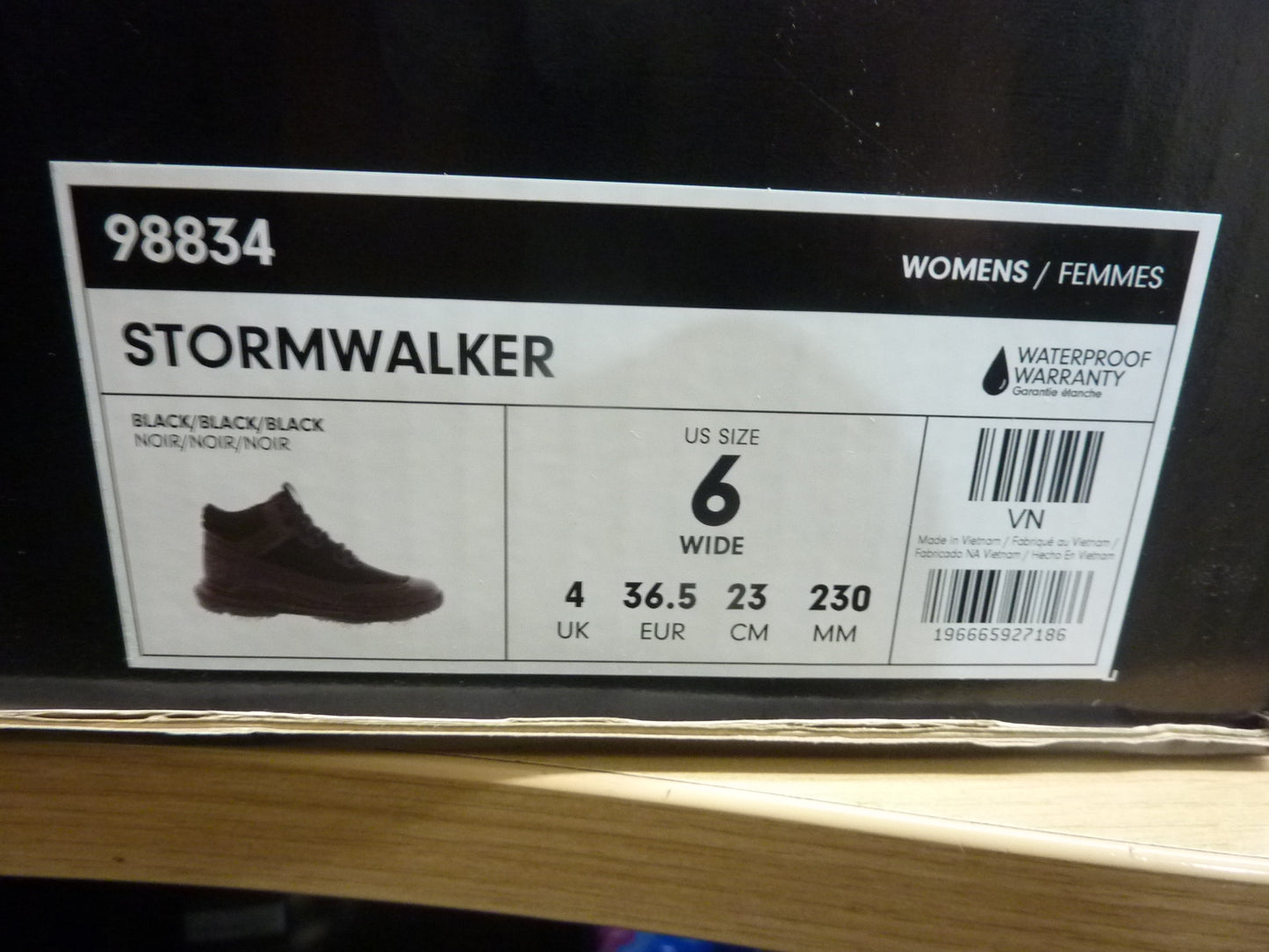 FootJoy FJ Stormwalker womens-UK4 Wide