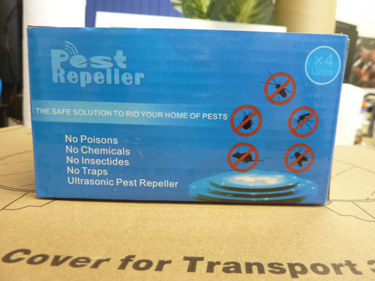 Ultrasonic Pest Repeller Plug In – 4 Pack