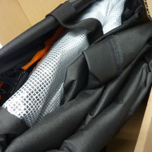 Zettum Bike Cover for Transport 3 Bikes-BLACK