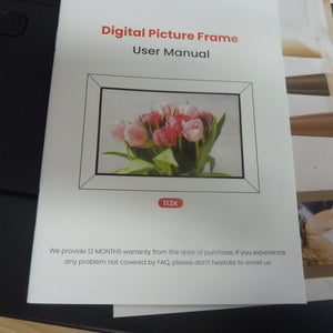 Frameo Digital Photo Frame WiFi, 10.1 Inch-MODEL 112K-BLACK