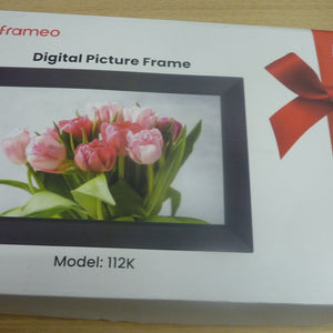 Frameo Digital Photo Frame WiFi, 10.1 Inch-MODEL 112K-BLACK