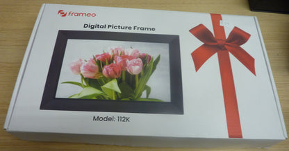 Frameo Digital Photo Frame WiFi, 10.1 Inch-MODEL 112K-BLACK