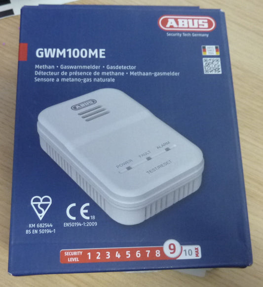 ABUS GWM100ME Methane Detectors GWM100ME-EU PLUG