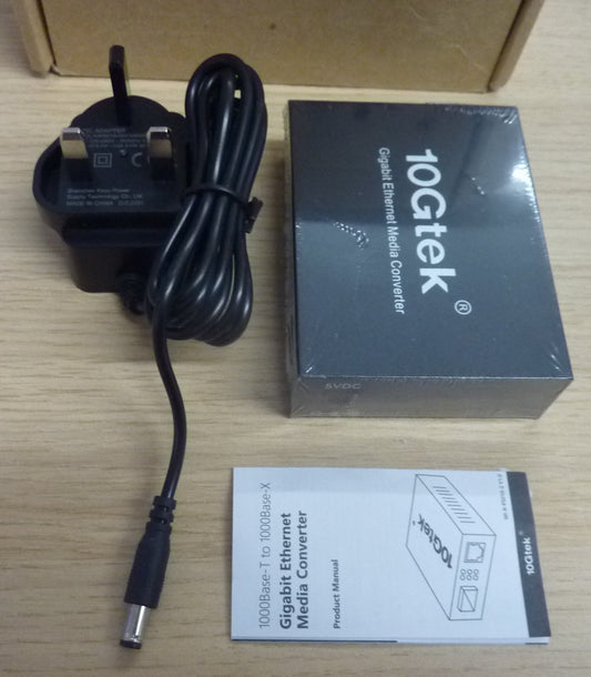 10Gtek Gigabit Ethernet Media Converter G0101-SFP
