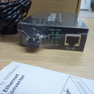 10Gtek Gigabit Ethernet Media Converter G0101-SFP