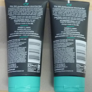 2 x King of Shaves Antibacterial Shave Gel - 175ml X 2