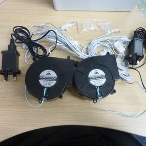 2PC Replacement Air Blower for Inflatables dc 12V 0.8A