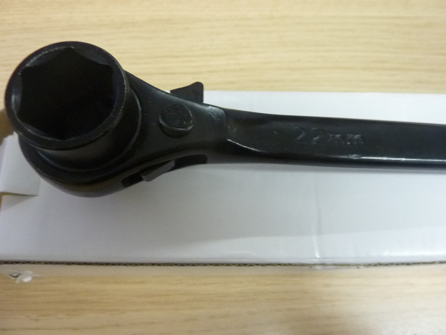 SPEEDWOX Reversible Ratcheting Wrench 22MM/19MM