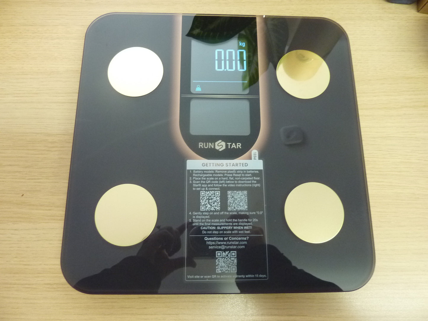 Runstar Smart Body Fat Scale FG2016LB-B