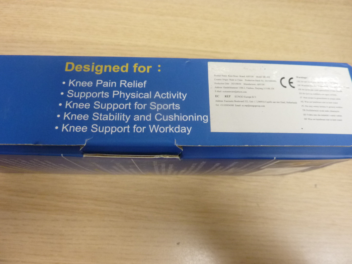 ABYON Hinged Knee Brace LARGE
