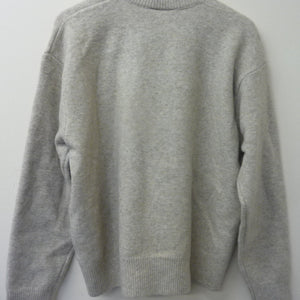 The couture Club Monogram Fluffy Knit Crew Jumper-XS