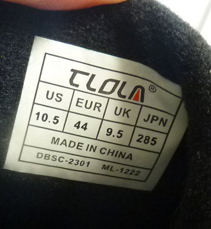 TLOLA Walking Shoes-UK9.5-BLACK