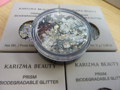 4 x Karizma Beauty Prism Biodegradable Glitter