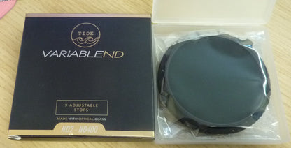 Tide Variablend Optical Glass ND2-ND400 77MM